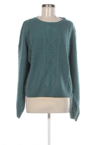 Γυναικείο πουλόβερ Sinsay, Μέγεθος XL, Χρώμα Πράσινο, Τιμή 14,77 €