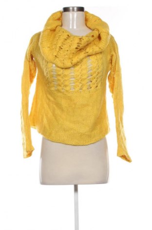 Дамски пуловер Sisley, Размер S, Цвят Жълт, Цена 12,27 €