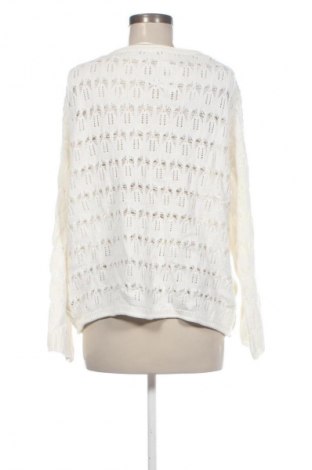 Γυναικείο πουλόβερ Suzanne Grae, Μέγεθος L, Χρώμα Λευκό, Τιμή 18,99 €
