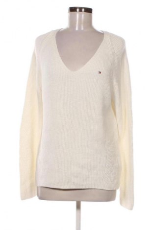 Pulover de femei Tommy Hilfiger, Mărime L, Culoare Alb, Preț 275,99 Lei