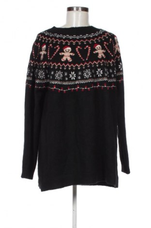 Damenpullover Ulla Popken, Größe L, Farbe Schwarz, Preis € 15,99