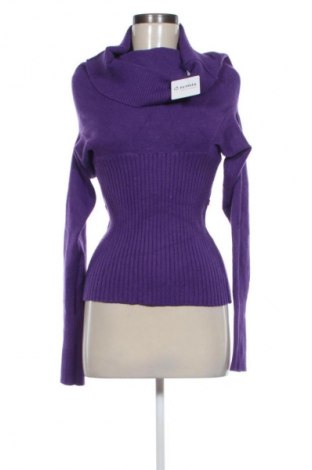 Damski sweter Unbranded, Rozmiar XXS, Kolor Fioletowy, Cena 45,99 zł