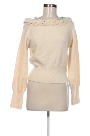 Damski sweter Unbranded, Rozmiar M, Kolor ecru, Cena 47,99 zł