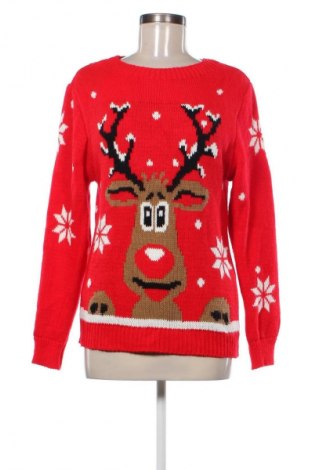 Damski sweter Unbranded, Rozmiar M, Kolor Czerwony, Cena 38,99 zł