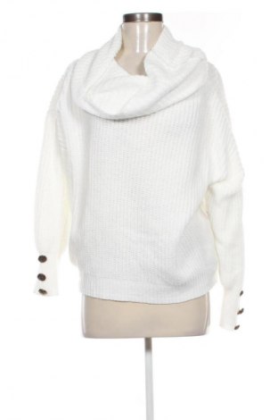 Damski sweter Unbranded, Rozmiar L, Kolor Biały, Cena 31,99 zł