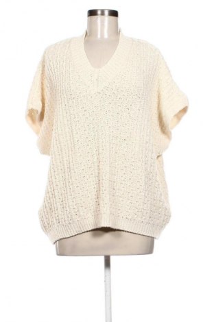 Pulover de femei United Colors Of Benetton, Mărime M, Culoare Ecru, Preț 74,99 Lei