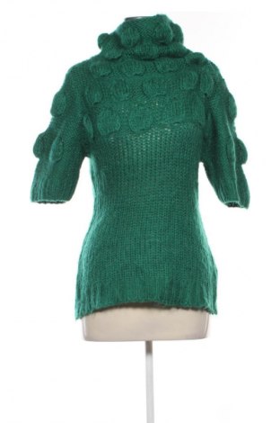 Дамски пуловер United Colors Of Benetton, Размер L, Цвят Зелен, Цена 17,89 €