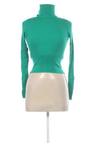 Дамски пуловер Zara, Размер S, Цвят Зелен, Цена 13,80 €