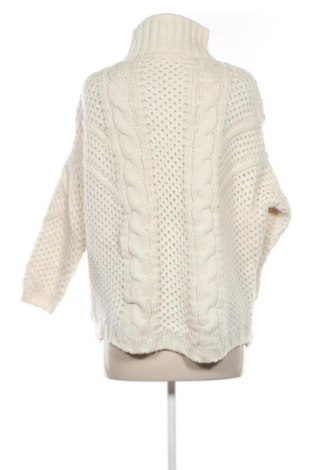 Pulover de femei Zara, Mărime M, Culoare Ecru, Preț 84,99 Lei
