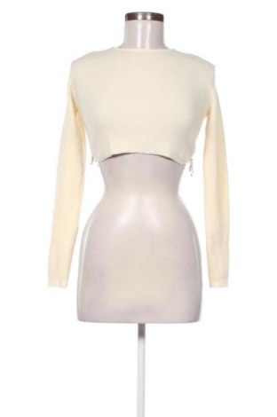 Damski sweter Zara, Rozmiar M, Kolor ecru, Cena 74,01 zł