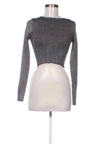 Дамски пуловер Zara, Размер M, Цвят Сребрист, Цена 14,31 €