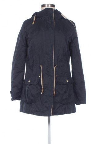 Trench de femei Zara, Mărime M, Culoare Albastru, Preț 82,79 Lei