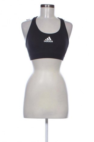 Damen Sporttop Adidas, Größe S, Farbe Schwarz, Preis € 16,99