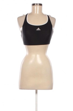 Γυναίκειο αθλητικό τοπ Adidas, Μέγεθος S, Χρώμα Μαύρο, Τιμή 17,36 €