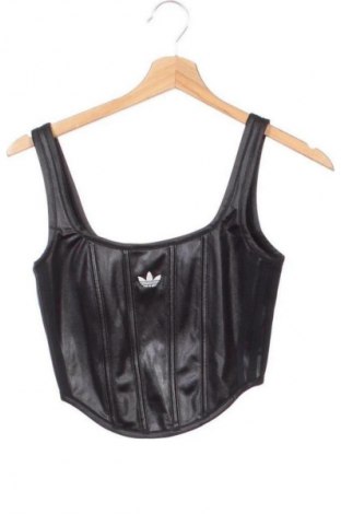 Γυναίκειο αθλητικό τοπ Adidas, Μέγεθος XS, Χρώμα Μαύρο, Τιμή 39,07 €