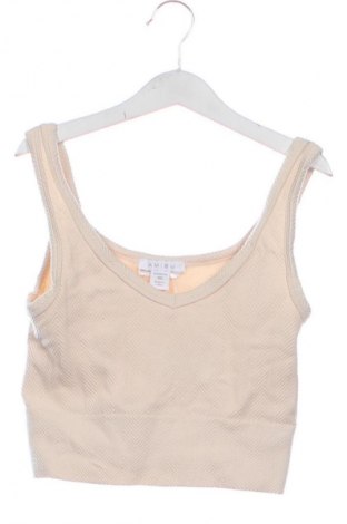 Γυναίκειο αθλητικό τοπ Amisu, Μέγεθος XS, Χρώμα  Μπέζ, Τιμή 7,67 €