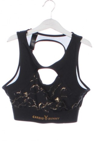 Damski sportowy top Cardio Bunny, Rozmiar M, Kolor Czarny, Cena 41,11 zł