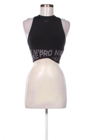Γυναίκειο αθλητικό τοπ Nike, Μέγεθος S, Χρώμα Μαύρο, Τιμή 17,00 €
