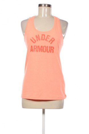 Damen Sporttop Under Armour, Größe XS, Farbe Orange, Preis € 16,99