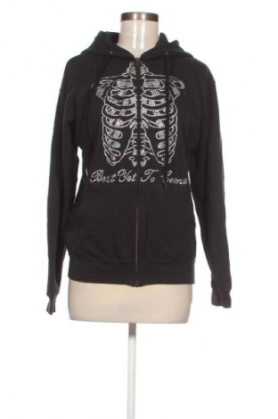 Γυναικείο φούτερ Fruit Of The Loom, Μέγεθος S, Χρώμα Μαύρο, Τιμή 10,99 €