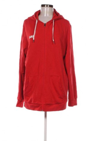 Γυναικείο φούτερ Jako, Μέγεθος XL, Χρώμα Κόκκινο, Τιμή 13,99 €