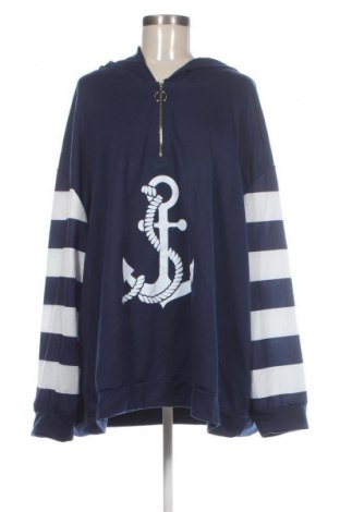 Damen Sweatshirt SHEIN, Größe 5XL, Farbe Blau, Preis 9,99 €