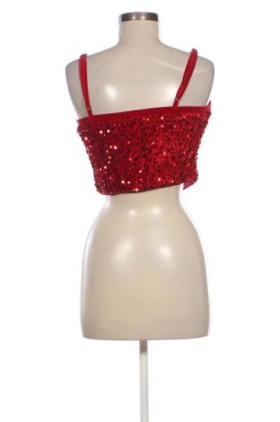 Top de femei Allegra K, Mărime M, Culoare Roșu, Preț 39,99 Lei