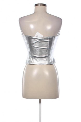 Дамски топ Amisu, Размер S, Цвят Сребрист, Цена 15,00 €