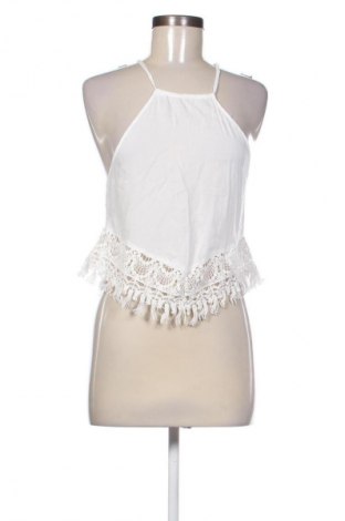 Γυναικείο τοπ Bershka, Μέγεθος S, Χρώμα Λευκό, Τιμή 14,77 €