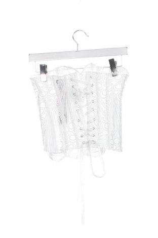 Γυναικείο τοπ Pretty Little Thing, Μέγεθος XS, Χρώμα Λευκό, Τιμή 23,53 €