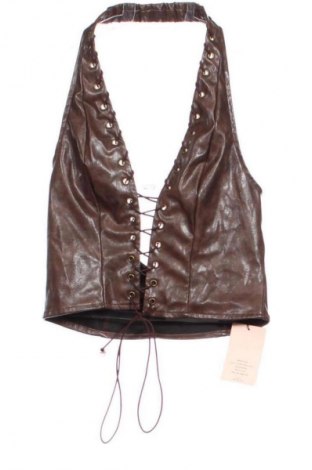 Damski top SHEIN, Rozmiar L, Kolor Brązowy, Cena 34,99 zł