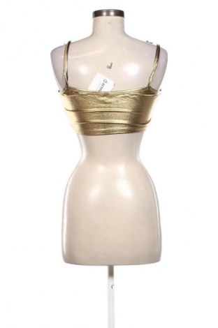 Дамски топ SHEIN, Размер M, Цвят Златист, Цена 15,00 €