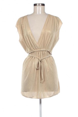 Damski top Unbranded, Rozmiar L, Kolor Złocisty, Cena 80,38 zł