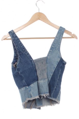 Дамски топ Zara, Размер S, Цвят Син, Цена 14,00 €