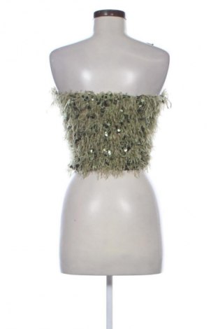 Damski top Zara, Rozmiar M, Kolor Zielony, Cena 40,99 zł