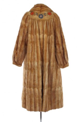 Дамско кожено палто Unbranded, Размер 3XL, Цвят Кафяв, Цена 115,04 €