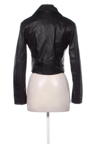 Damen Lederjacke Bershka, Größe S, Farbe Schwarz, Preis € 20,99