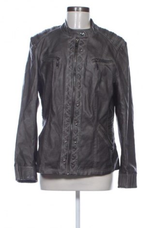 Damen Lederjacke Canda, Größe XL, Farbe Grau, Preis 23,99 €