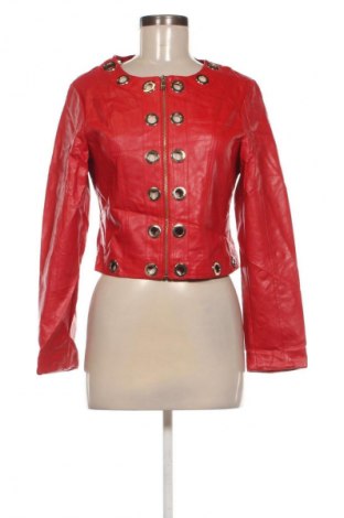 Damen Lederjacke Fracomina, Größe M, Farbe Rot, Preis 43,99 €