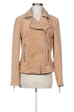 Geacă de piele pentru femei Freaky Nation, Mărime XL, Culoare Bej, Preț 1.139,99 Lei