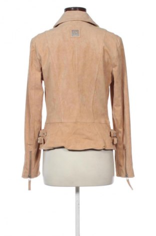 Geacă de piele pentru femei Freaky Nation, Mărime XL, Culoare Bej, Preț 1.139,99 Lei