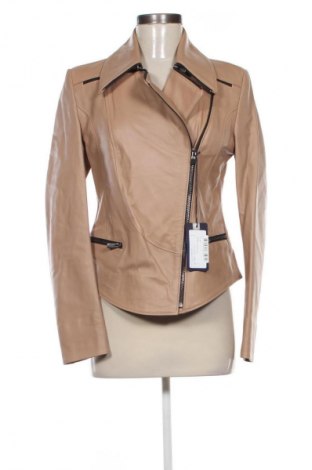 Geacă de piele pentru femei Giorgio Di Mare, Mărime L, Culoare Bej, Preț 1.674,99 Lei