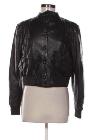 Geacă de piele pentru femei Her., Mărime M, Culoare Negru, Preț 226,99 Lei