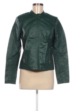 Дамско кожено яке In Extenso, Размер M, Цвят Зелен, Цена 30,00 €