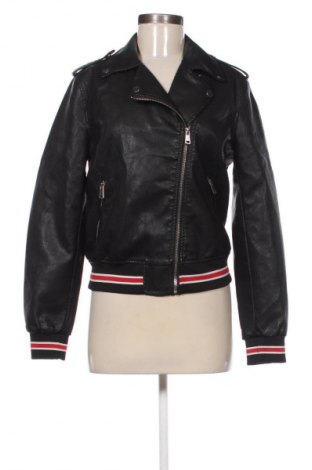 Damska kurtka skórzana Jennyfer, Rozmiar L, Kolor Czarny, Cena 88,99 zł