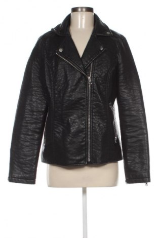 Dámska kožená bunda  Justfab, Veľkosť L, Farba Čierna, Cena  56,34 €