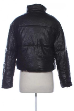 Дамско кожено яке Lindex, Размер XS, Цвят Черен, Цена 24,03 €