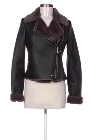 Дамско кожено яке Mango, Размер XS, Цвят Черен, Цена 20,91 €