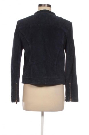 Damska kurtka skórzana Mango, Rozmiar L, Kolor Niebieski, Cena 225,06 zł