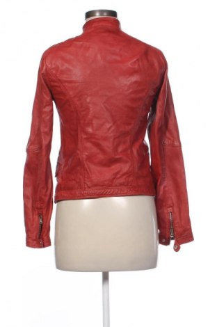 Damen Lederjacke Massimo Dutti, Größe S, Farbe Rot, Preis 80,18 €